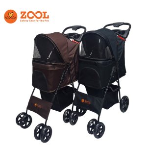 ZOOL Deluxe Buggy 4륜 강아지유모차 애견 반려견 고양이유모차 개모차 캐리어