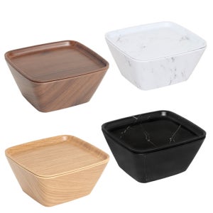 물세척가능 멜라민 과일 셀러드 볼 믹싱볼 뚜껑포함