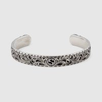 구찌 Bracelet in silver with feline head u200e433575