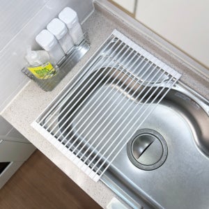 싱크롤 실리콘드라잉매트 걸이식 드라잉 행주건조대 원룸 18롤 물빠짐 미니 심플 정리대