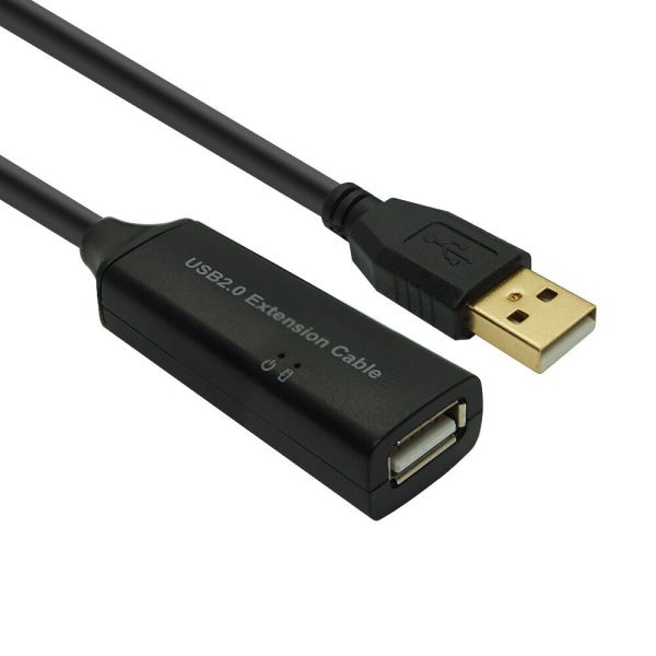 USB 연장 케이블 5m 프린터 PC 카메라 연장선 캐스케이드 최대 20m 연장연결 리피터