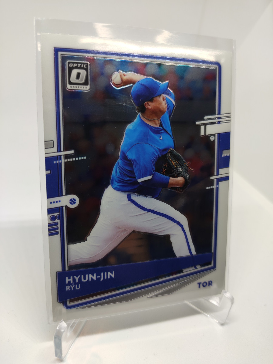 2020 Donruss Optic 107번 Hyun-Jin Ryu 류현진 야구 MLB 카드