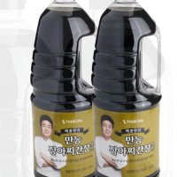 백종원 간장소스 만능 장아찌 간장소스 1.8L x 4