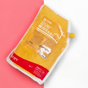 [분이네] 동원 체다치즈소스 2kg 나쵸 치즈소스 딥핑 체다 아이스박스무료 업소용