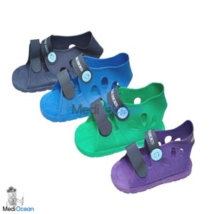 건강누리 칼라캐스트 환자용 다리깁스신발 석고신발 칼라슈즈 기브스 캐스트슈즈