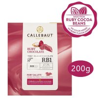 칼리바우트 루비초콜릿 200g/ 깔리바우트 벨기에 발렌타인 수제초콜릿 베이킹 Ruby