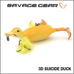 [파워히트] 세비지기어 3D 수어사이드 덕 / 탑워터 플로팅베이트 버즈베이트 savage gear suicide duck