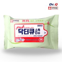 닥터큐 휴대용 소독티슈 10팩