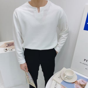 남자 리버풀 브이 트임 티셔츠