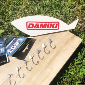 [파워히트] 다미끼 루트 지그헤드 / 볼락 전갱이 지그헤드 루어 아징