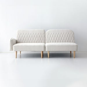 니스코 3인 멀티 메모리폼 소파베드 독립형 BC430 베이지 9751.3537