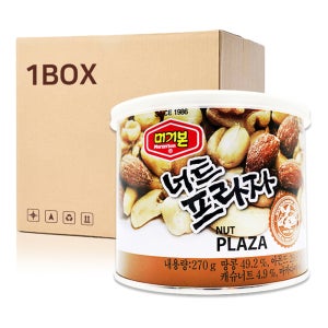 머거본 너트프라자 캔 대용량 (270gx15EA) 1Box