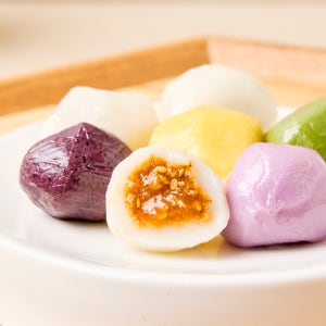 오색송편 1kg 굳지않는떡 지퍼팩포장 찌지않고 바로먹는 추석송편