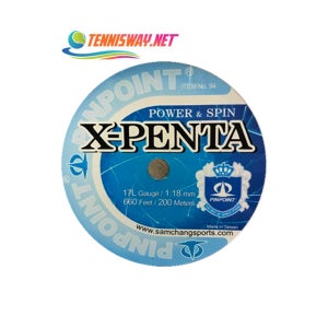 핀포인트 엑스펜타 X-펜타 1.18mm 1.23mm (단품) 테니스스트링
