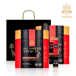 고려홍삼중앙회 6년근고려홍삼정 투데이골드스틱 100포, 2개
