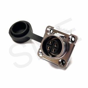 메탈 LP-16-J04SX FEMALE 16파이 4P 판넬 원형 방수 커넥터 CNLINKO