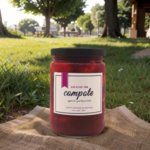 수제 콩포트 딸기콩포트 260g 홈카페 디저트