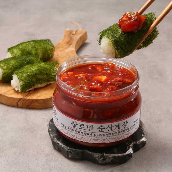 [새벽배송]62년전통 알품게 삼대인천게장 순살게장 국내산 연평도 살로만 간장 양념 400g