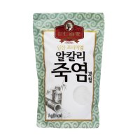 프리미엄 알칼리죽염 미세과립 1kg / 인산가 죽염종가