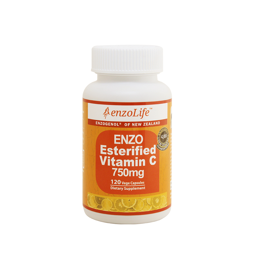 <b>엔조라이프</b> 뉴질랜드 고함량 <b>비타민C</b> 750mg 120캡슐 피로회복