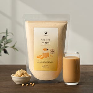 가루선생 인절미 소이 라떼 국산콩 가루 고소한 식물성 단백질 쉐이크 500g