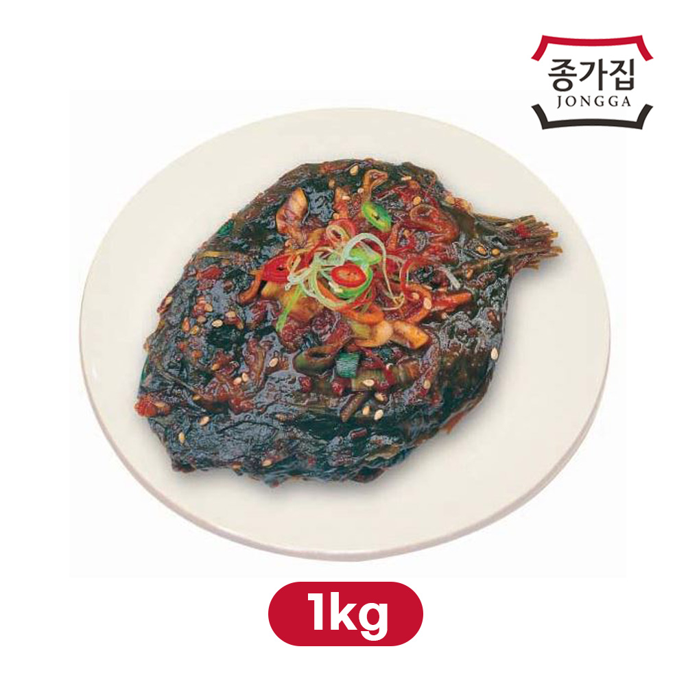 대상 종가집옛맛깻잎지 1KG 청정원x2개 2개 1kg