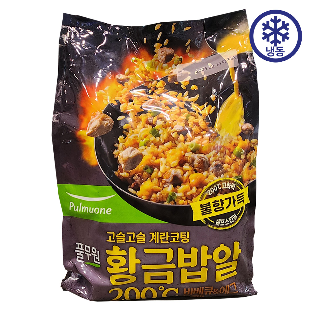트레이더스 풀무원 황금밥알 바베큐에그 볶음밥