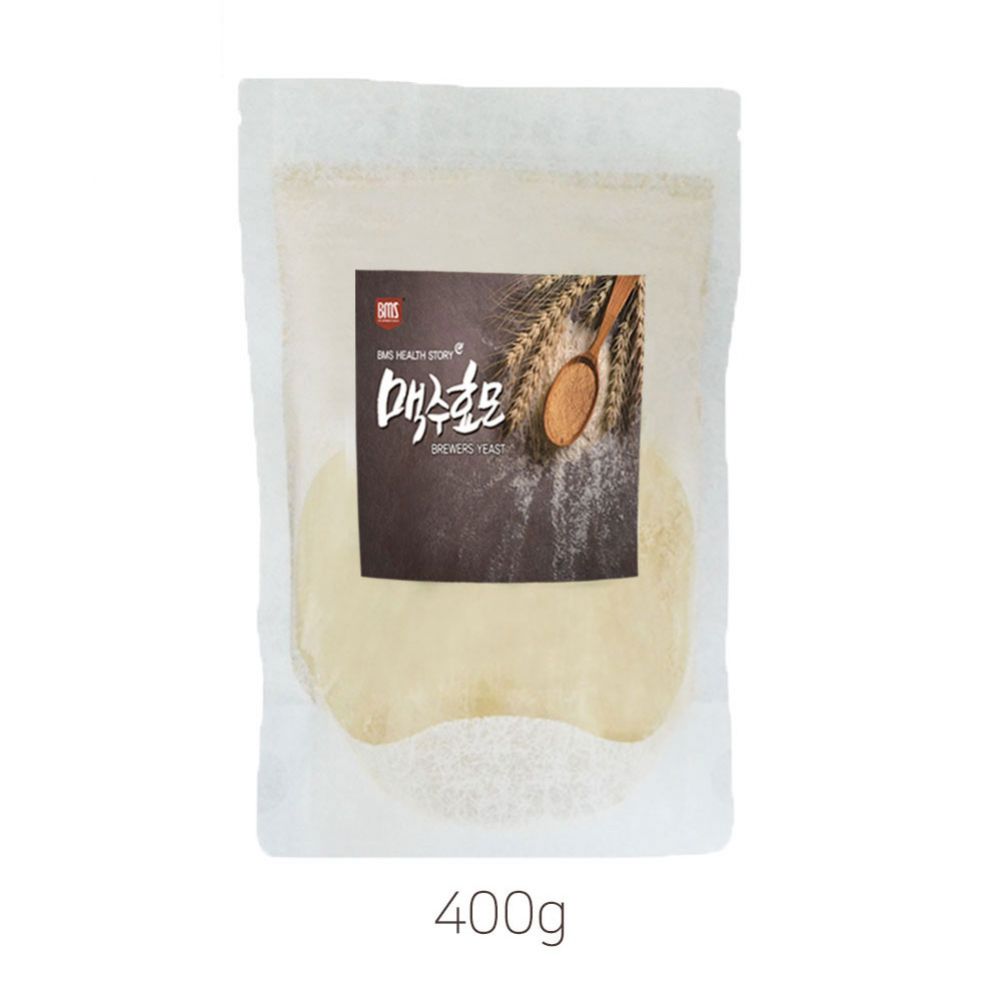 <b>맥주</b>건조<b>효모</b> 국내산100% 400g 대용량 간편한분말 탈모완화 우리가족건강간식