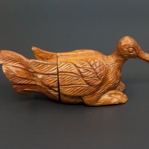 원목 새조각 독특한 휴대용 USB