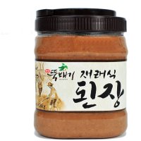 [전통식품] 뚝배기식품 재래식 된장 1.8kg 시골 조선 옛맛 집된장