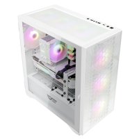 다크플래쉬 DLX21 RGB MESH 강화유리 화이트