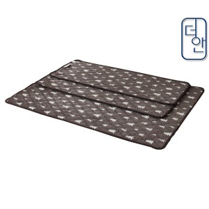 더안 극세사 캠핑용 1인용 전기매트 소형