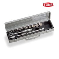 토네 TONE 소켓세트 1560MS 육각 소켓 세트 17pcs 일본산