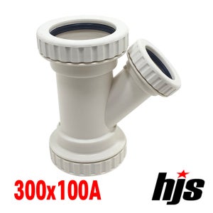 DRF 원터치 이경 Y 소켓 300x100A (PVC 신형 PPI DH 300x100이경와이)