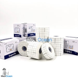 밴드골드 슈퍼픽스 1ea-픽싱롤 저자극 부직반창고 붕대고정 superfix