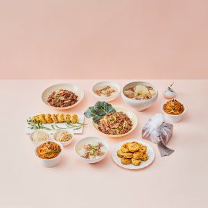 [추석 식사세트(소)] 집반찬연구소 명절음식주문 명절음식 추석상차림 갈비찜 모둠전 모듬전