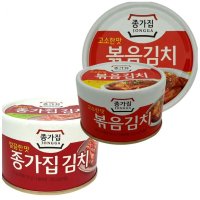 종가집 김치 볶음김치 통조림