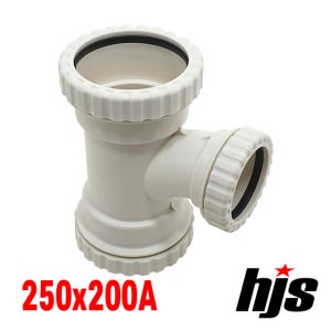 DRF 원터치 이경 T 소켓 LT 250x200A (PVC 신형 PPI 평화 DH 250x200LT)