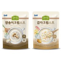 상하목장 양송이 감자 크림 스프 150g 9개 리코타 즉석 버섯 상하키친