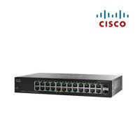 CISCO SG95-24 스위칭허브 시스코 24포트 1000Mbps 2SFP 랙마운트가능