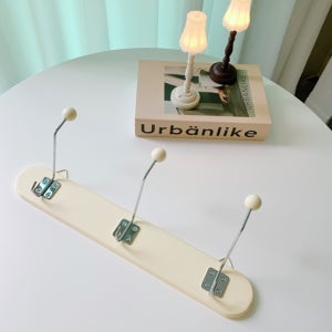 빈티지 코트랙 우드 후크 벽걸이 벽 행거 옷걸이