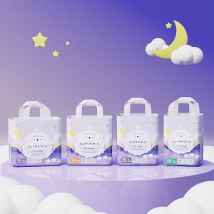 [N배송]2026 엘프레리 에어윙 팬티 밤 기저귀 3팩 M사이즈 (팩당 32개입)