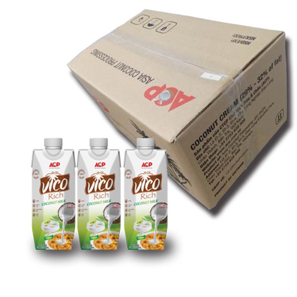 허니트리 비코 리치 100% 코코넛밀크 330ml x 12팩 무첨가