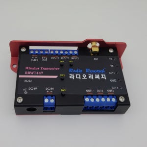 케이스가 있는 무선모뎀 447MHz
