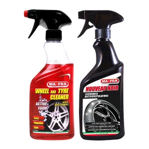 마프라 휠 관리 세트 휠앤타이어 세정제+노이르 타이어 광택제
