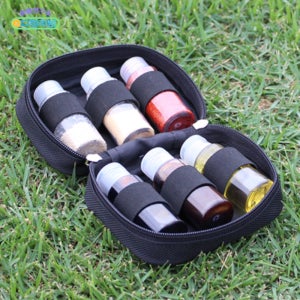 캠핑 양념통 캠핑용 양념 조미료 통 소스통 여행용 양념 박스 가방 세트