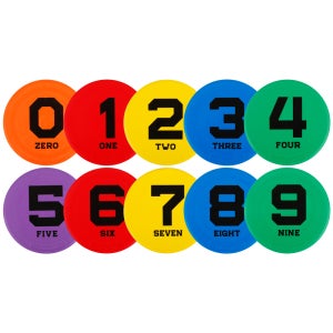 스타스포츠 숫자 마커 세트 EARM600 숫자축구 훈련용품 원마커