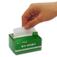 후지 파마종이 500매 (102mmx64mm)//파마지/펌지/