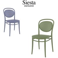 [SIESTA] 마르셀사이드체어 야외용플라스틱의자 시에스타