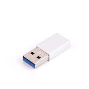 USB3.1 TO 3.0 Type-C타입 변환 OTG 젠더 데이터 어댑터 실버 갤럭시 S8 9 10 20 울트라